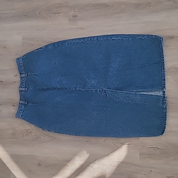 Long Denim Skirt - Vintage - Picture 2 of 9